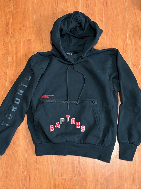 Jordan Other - Jordan Black Men's Crewneck Hoodie with Red Raptors Lettering
